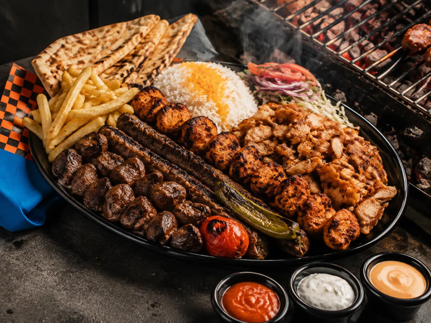 Desi Mix Grill from Ashville Hot Chicken, JLT Dubai